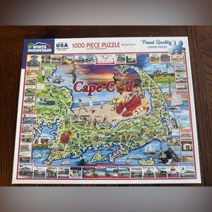 White Mountain Cape Cod 1000 Piece Puzzle New
